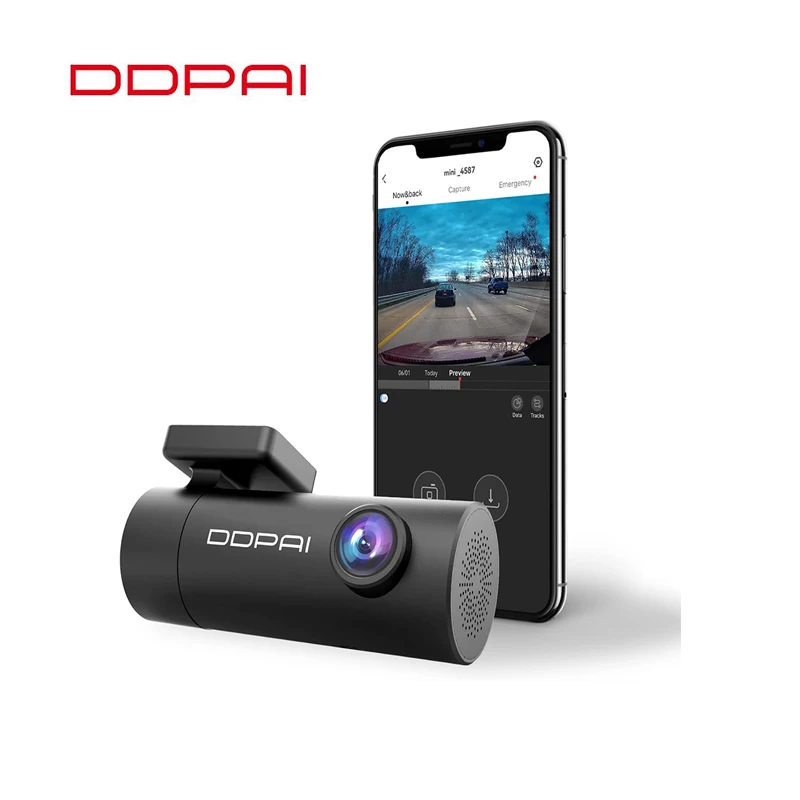 DDPAI Mini 1080P Hd 128GB F2.0 Dash Camera Vehicle Drive Auto Video DVR Android Wifi Smart Connect Car Camera Recorder Dash Cam