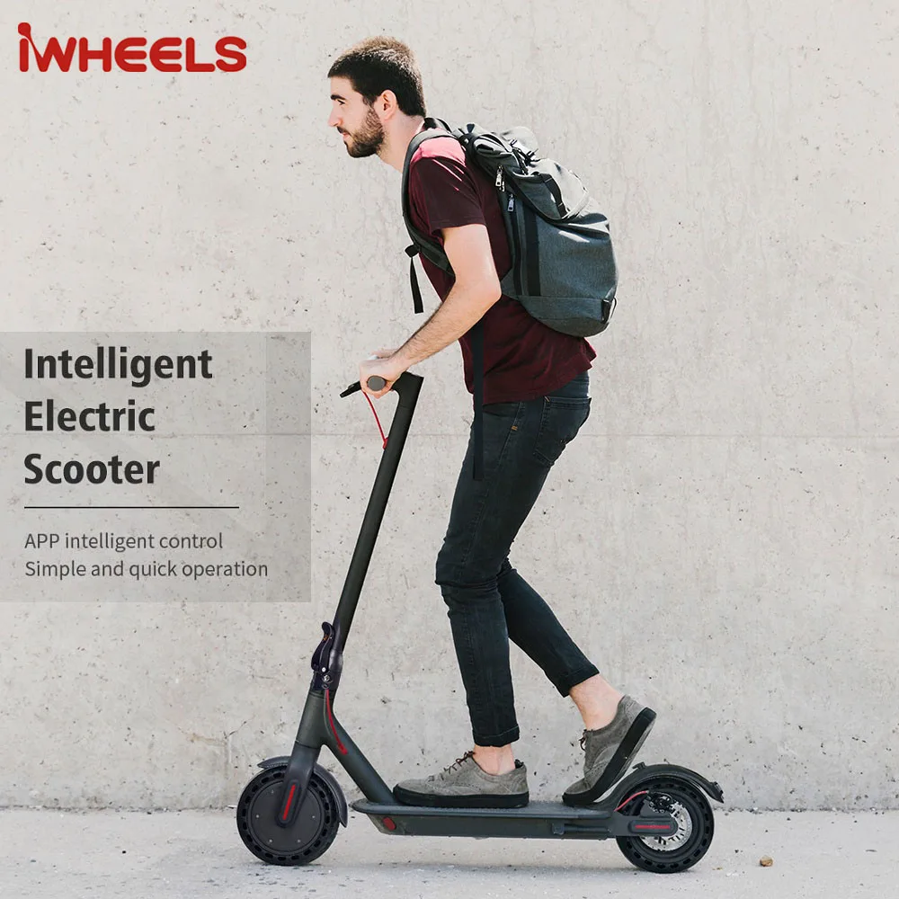 2 wheels 250W motor powerful electric scooter motor elektrikli scooter 2023 New Lithium Big Capacity battery