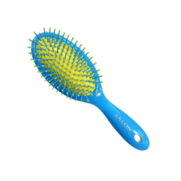 Professional long style with handle massage cushion cushion brush color salon hair brush