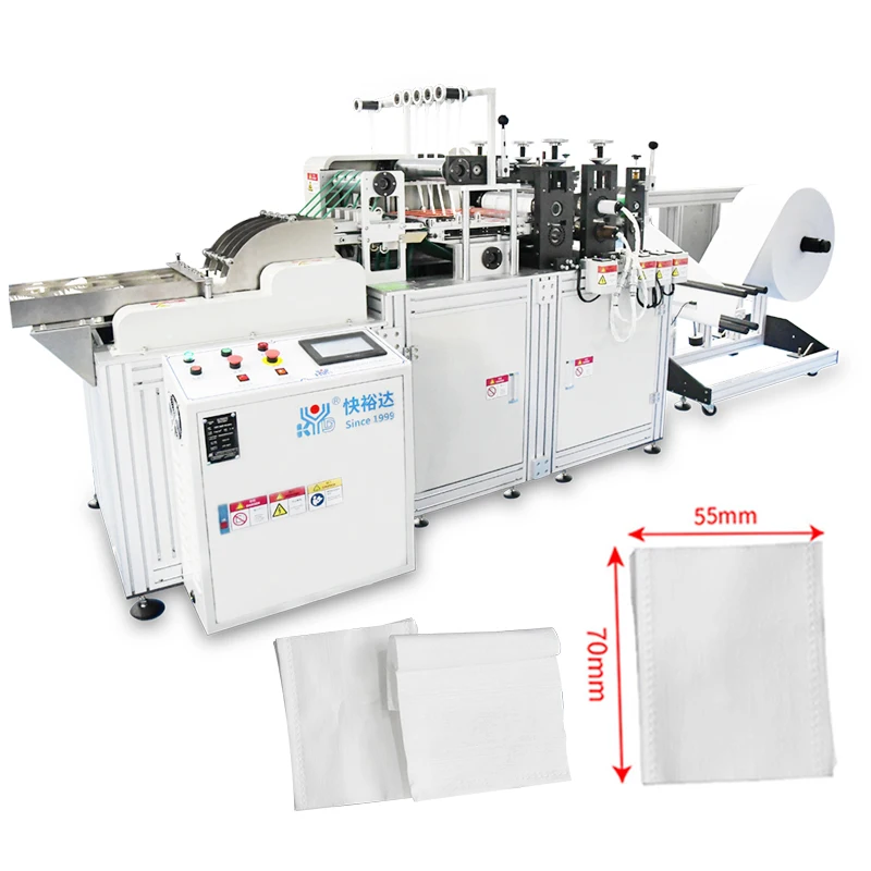 Automatic Facial Cleansing Disposable Face Square Cleansing Cotton Making Machine