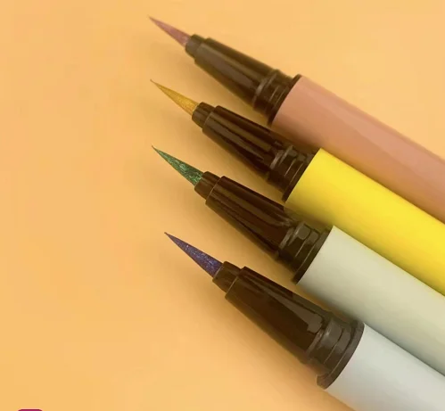 Eyeliner Pencil for Sticky Eyelashes High Pigmented Water Resistant Eye Makeup Liquid Magic Eyeliner