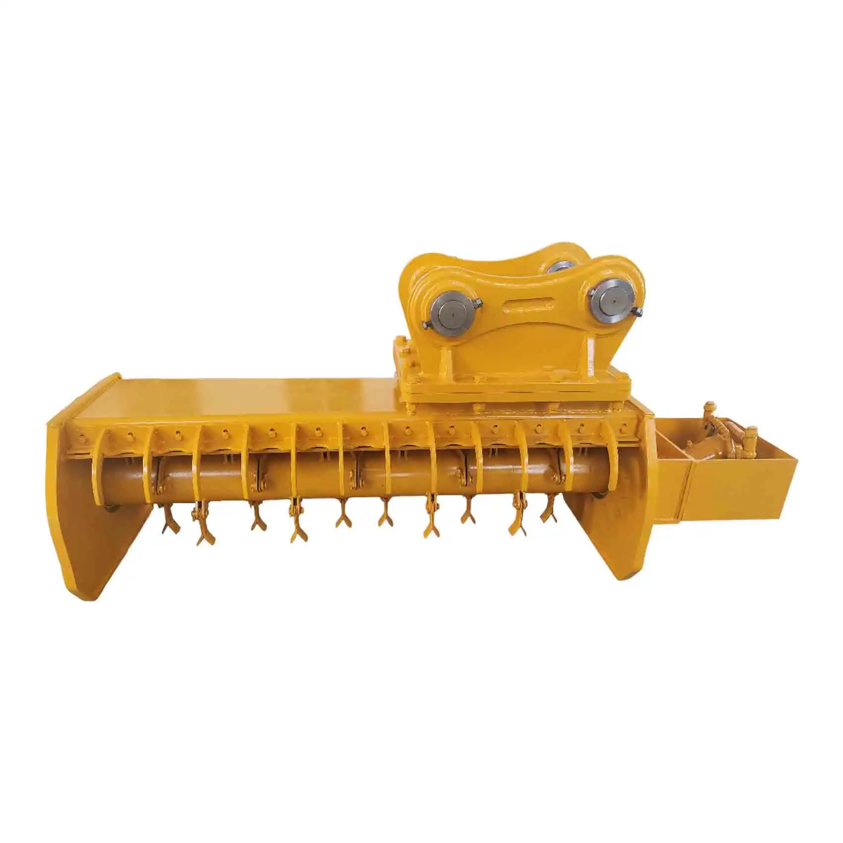 Hot Sale Excavator Hydraulic Flail Mower forest mulchers For Mini Excavator For 1-4 Ton Excavator