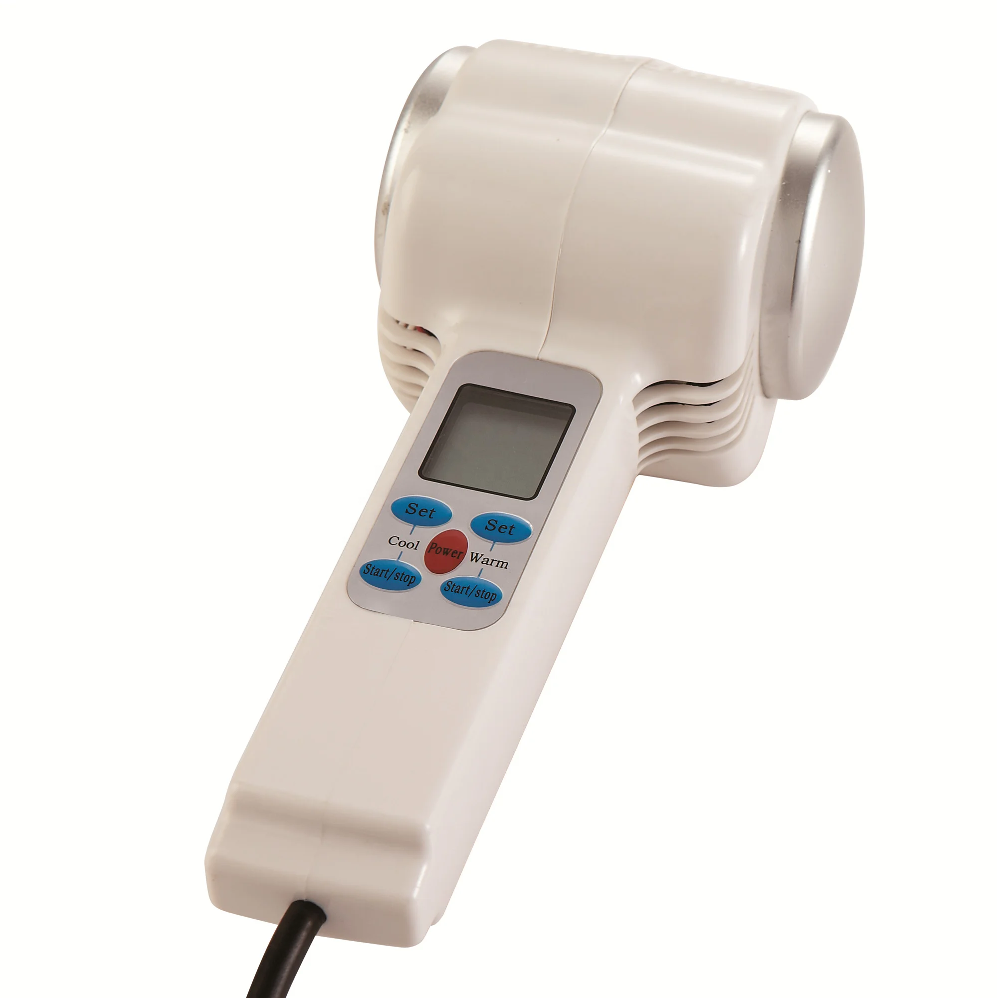 2 IN 1 Bio Microcurrent Facial Skin Electrotherapy Lift Beauty Machine with Cold Hot Hammer and glove