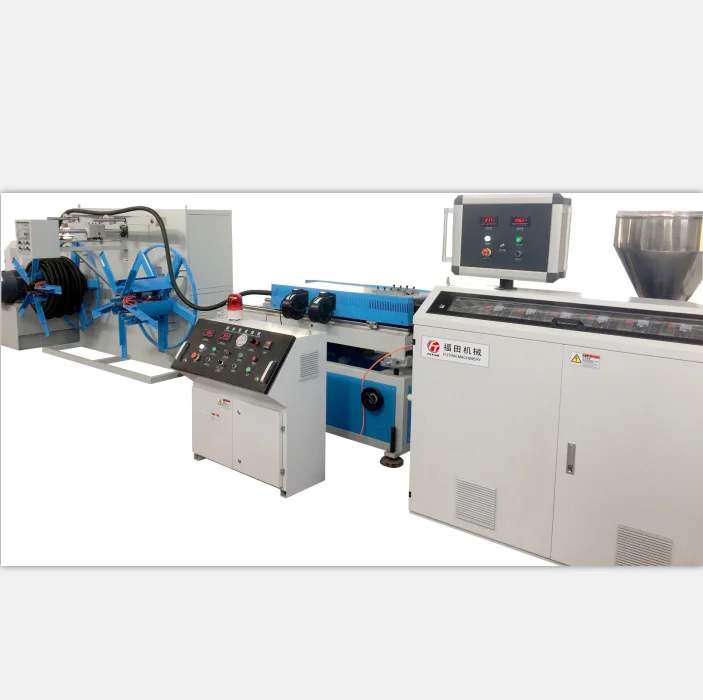 Plastic PVC PP PE Single Wall Corrugated Pipe Production Line/Extrusion Machine