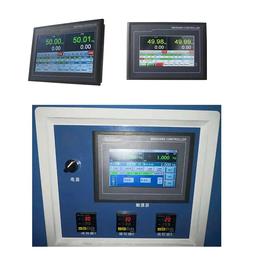 2-Scale Corn/Flour Bag Packaging Controller for Packing Scales, 2-weighing-hopper/bag Weight Control with Ethernet