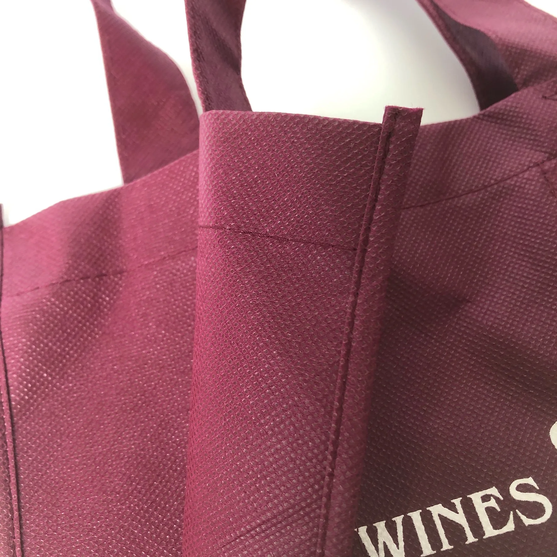 Professional Portable pp Non Woven Wine Tote Bags Wholesale Reusable Divided 3 4 Bottles 6 Bottles Carrier Bag for wine bottle