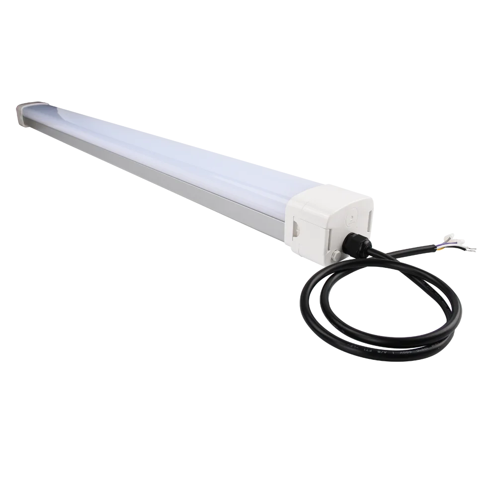 Industrial 1800mm Water Proof Linear Batten Fixtures 80w IP65 Sensor LED Triproof Batten Light