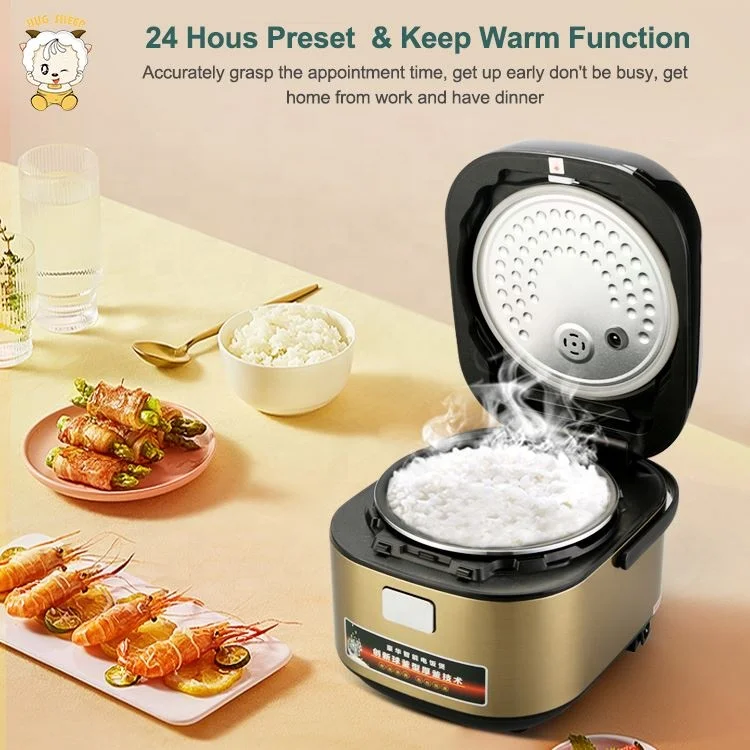 Wholesale restaurant household kitchen appliances multi-functional rice cooker 5L liner non-stick