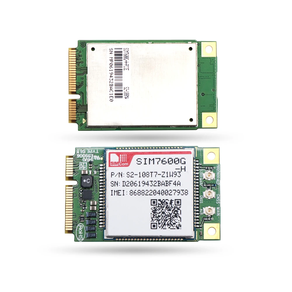  SIMCOM SIM7600 серия 4G модуль 7600G-H 7600A-H 7600V-H 7600SA-H 7600CE-L1C PCIE