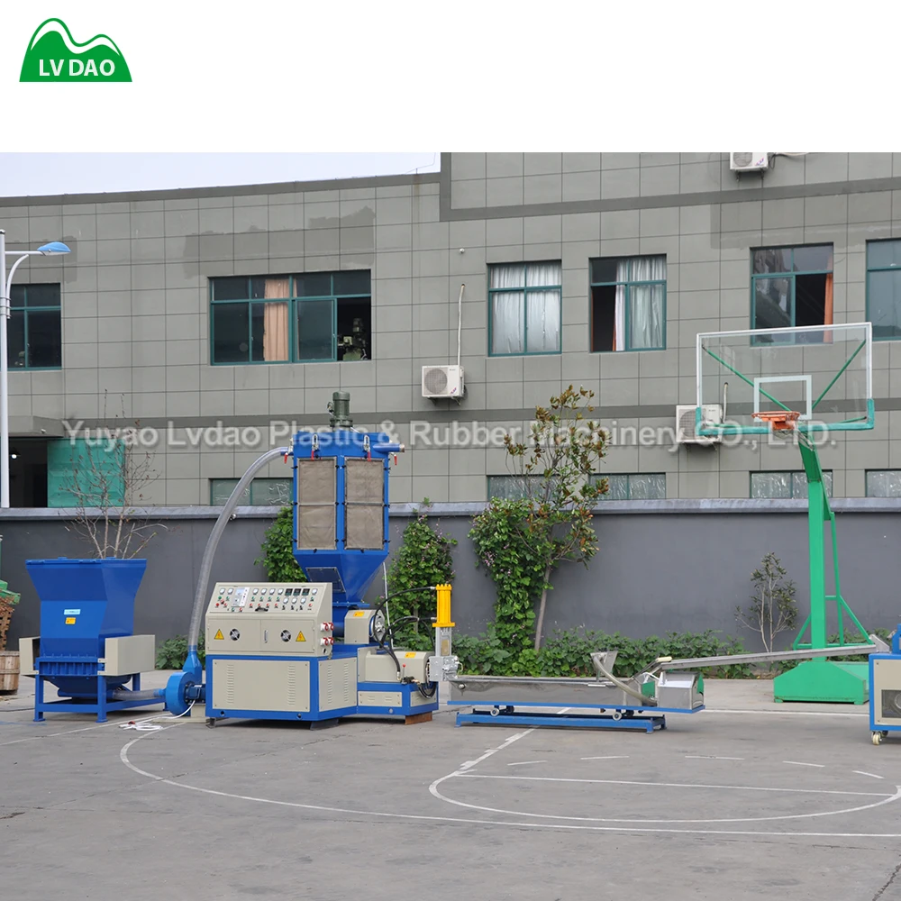 
Greatly efficiency small plastic recycling machine 