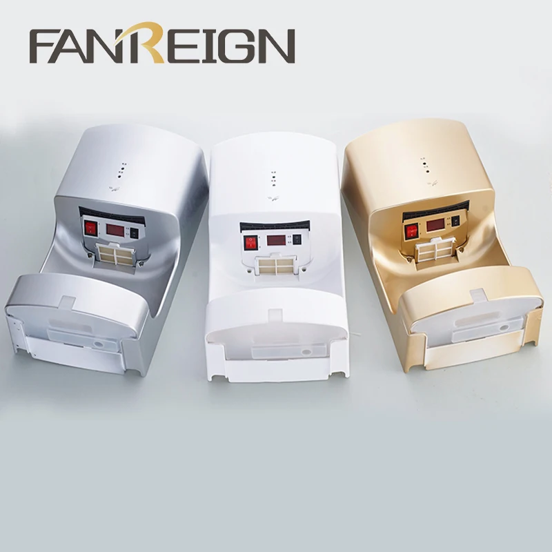 FANREIGN FL--2020 Hotel Automatic Hand Dryer 1200W Warm or Cool Optional Automatic Hand Dryer
