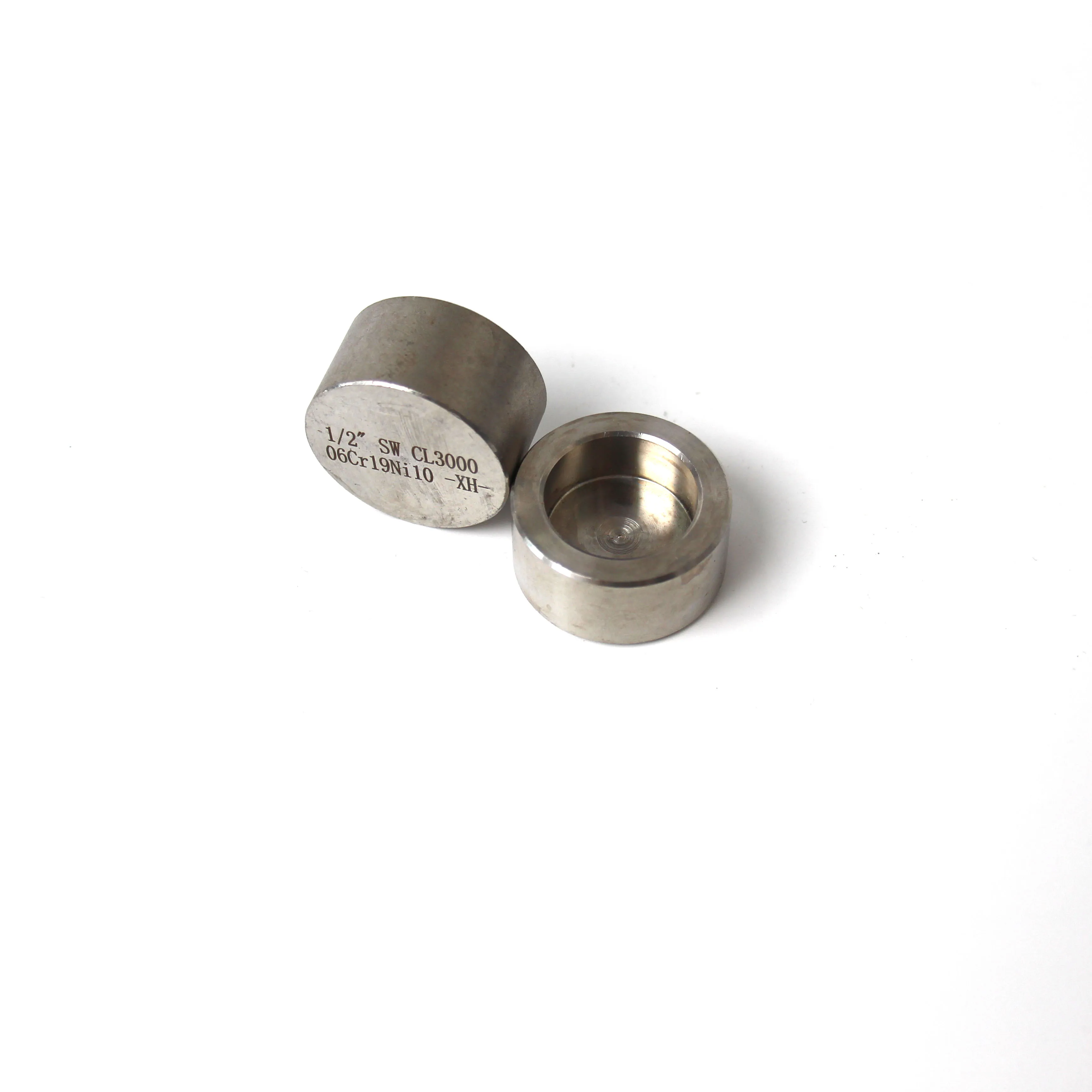 Socket weld cap 3000#,6000#,9000# High pressure SW Cap pipe fitting for industrial