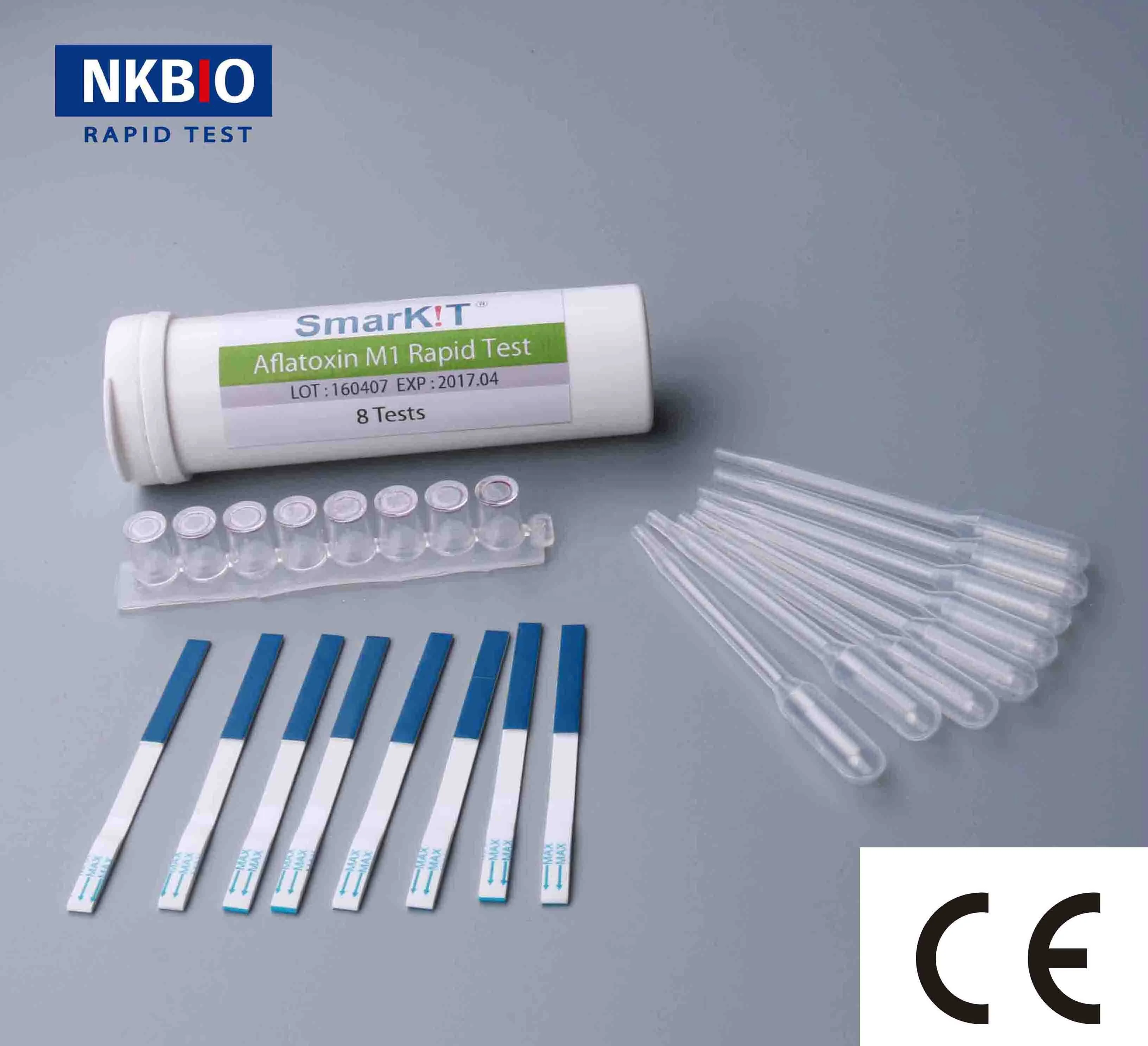 Aflatoxin M1Test Strip in milk dairy