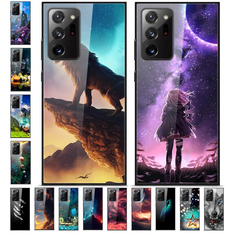 Для Samsung S21 Ultra 5G чехол из закаленного стекла жесткий чехол для телефона для Samsung Galaxy S21 Plus / S 21 5G Чехлы Роскошные противоударные S 21