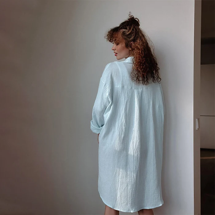 Trending Products 2024 New Arrivals Women Nightdress For Woman Ladies Wholesale Nightshirt For Women