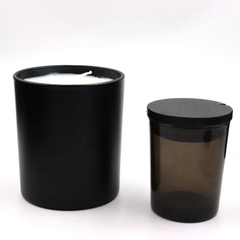 glass candle holders lanterns and candle jars glass holder color scented Aromatherapy Wax Ceramic Cup green glass candle jar