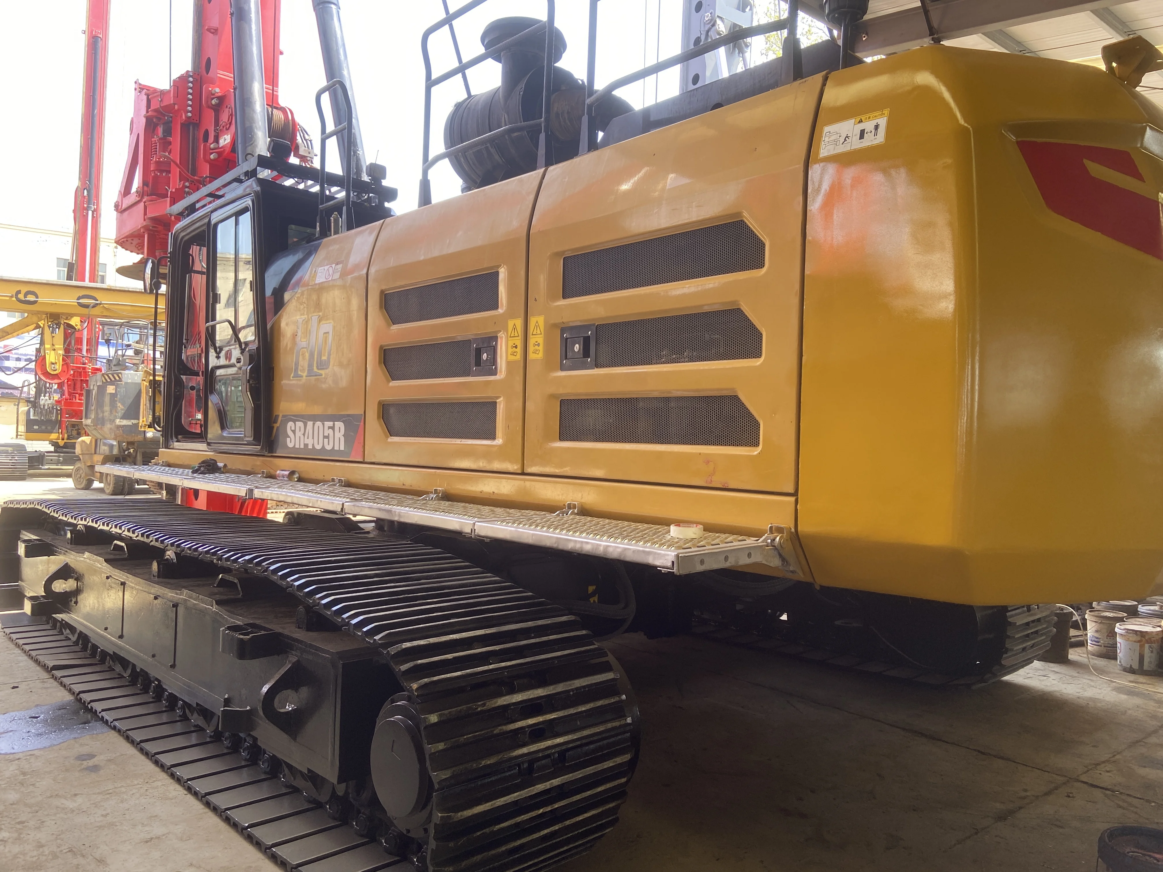 SANY SR405 Used hydraulic rotary drilling rig