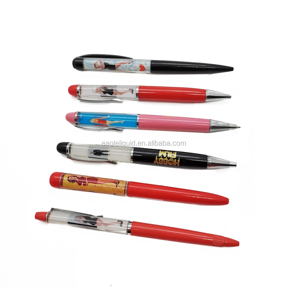 Акриловая блестящая плавающая жидкая жидкость для жидкого масла кристаллический инструмент для стриптиза пластиковая женская ручка для снятия одежды без одежды