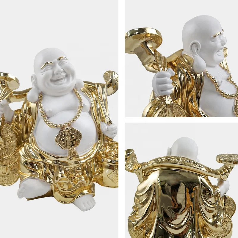 Religious supplies Buddhism god figurine sculpture resin buddha statues feng shui craft ornaments