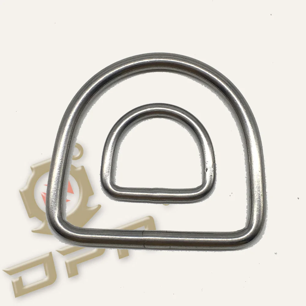 DPR Brand Marine Snorkel Stainless Steel D- Ring Welded Formed D-Ring  Scuba diving accessory with customized design
