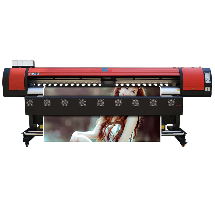 Digital textile heat transfer machine with xp600 I3200 printhead roll to roll large format sublimation printer
