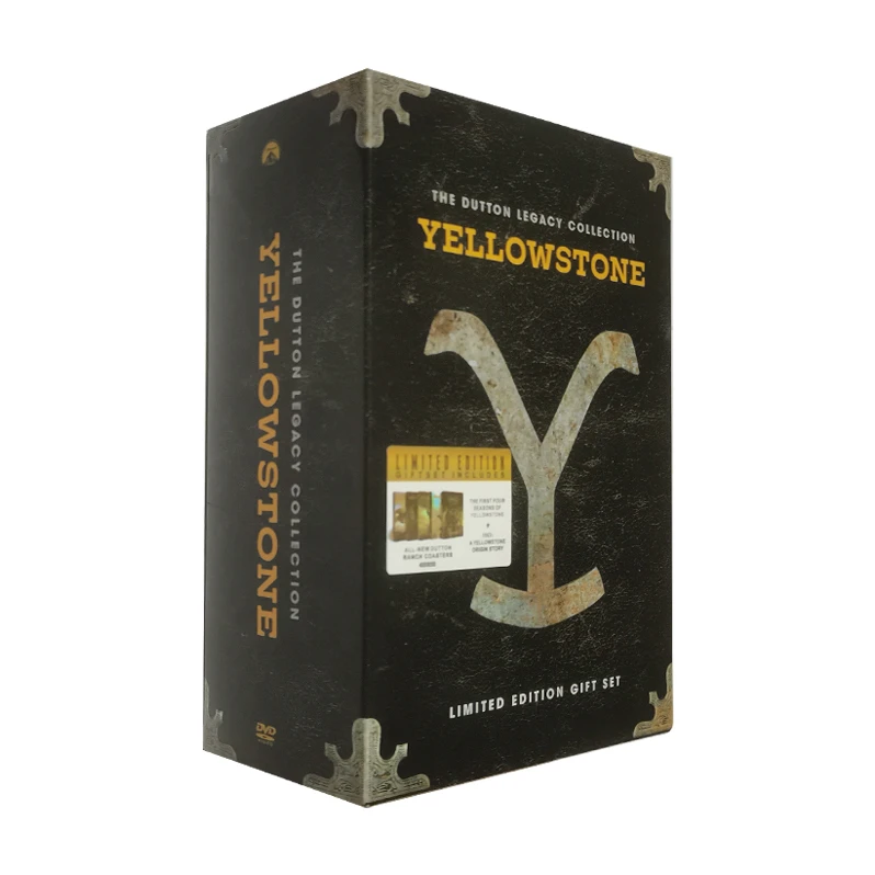 Коллекция Yellowstone The Dutton Legacy (в комплекте 1883) 21 диск оптовая продажа DVD фильмы мультфильмы бесплатная доставка