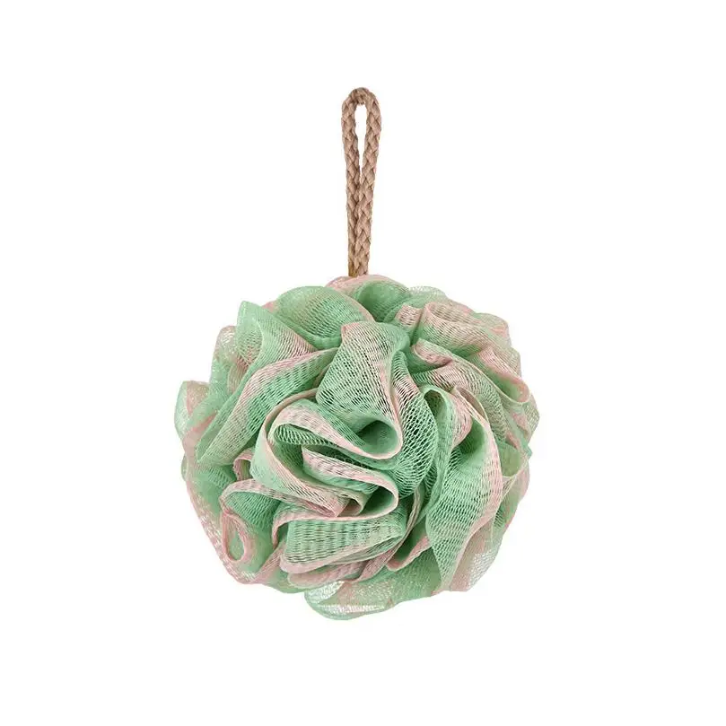 Shower Sponge Brush 2024 Cleaning Good Quality Flower Bathroom Double-Sided Bulk Hot Sale High Quality Net Electric Bath Sponge