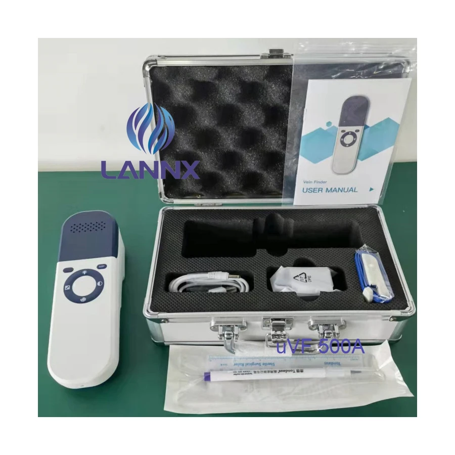 Lannx uVF 500A 7 видов цветов Мини Портативный локатора вены ручной Transilluminator Вену Finder машина венозная устройство обработки изображений