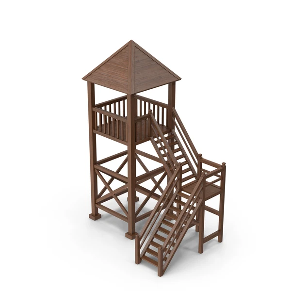 Customized Steel Tower Fire Guard Security Tower Watching Tower Monitoring System Watchtower
