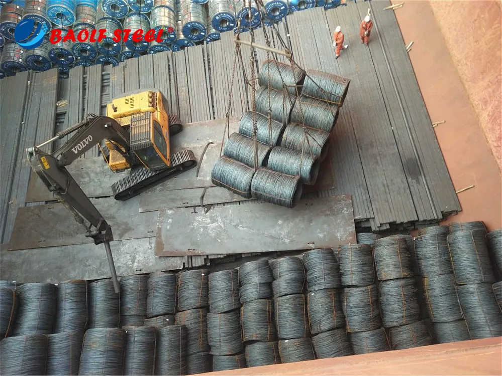 Sells well in the Philippines and Bangladesh wire rod price SAE1006 SWRCH8A