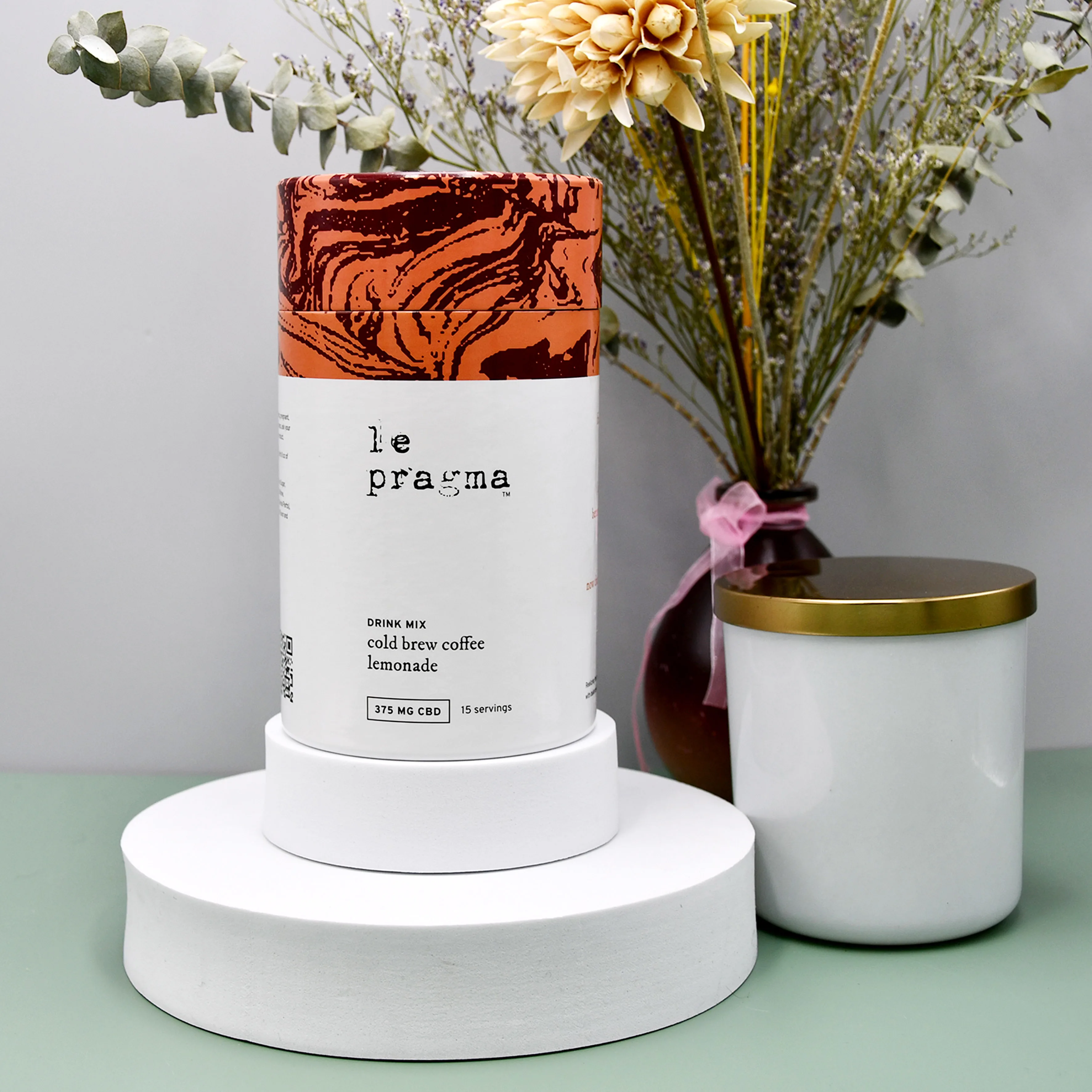 Custom Eco-friendly art paper  Tea Coffee Bean Tube Round Cylinder Paper Tube Cardboard Packaging