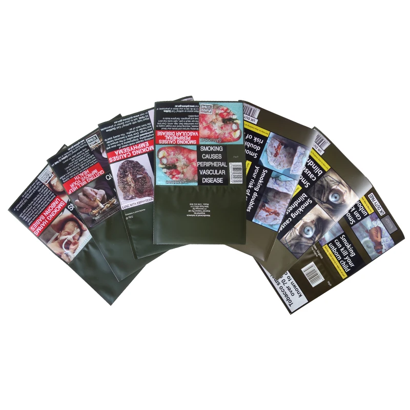 Custom Printed Resealable Empty Zipper Leaf Gv Tobacco Packaging Bag Hand Rolling 25g 50g Plastic Packing Tobacco Pouches