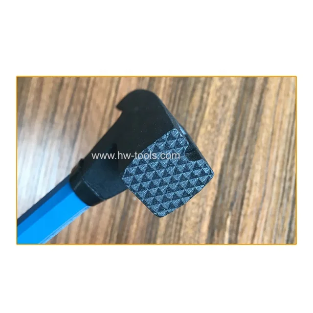 Hammer factory wholesale forged roofing hammer magnet on head fiberglass handle