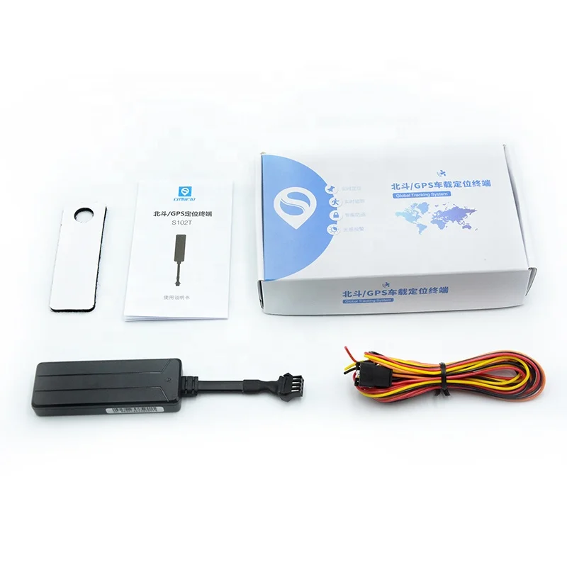 Миниатюрный GPS-трекер SEEWORLD S102T GPS + GPRS GSM устройство слежения за транспортными средствами для автомобиля велосипеда