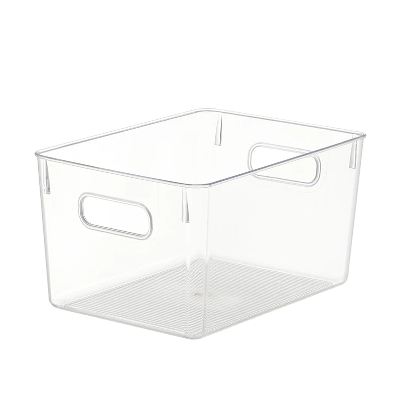 Factory Hot Sale Large size Durable household cosmetic Boxes Plastic Stackable Bin Book Storage Box