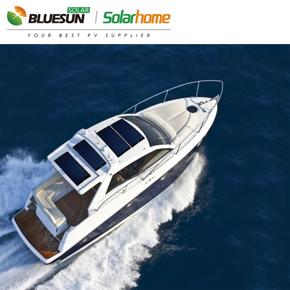 Солнечная панель BLUESUN полностью черная 100 Вт 18 в ETFE 200 180 110 160 бесплатная доставка