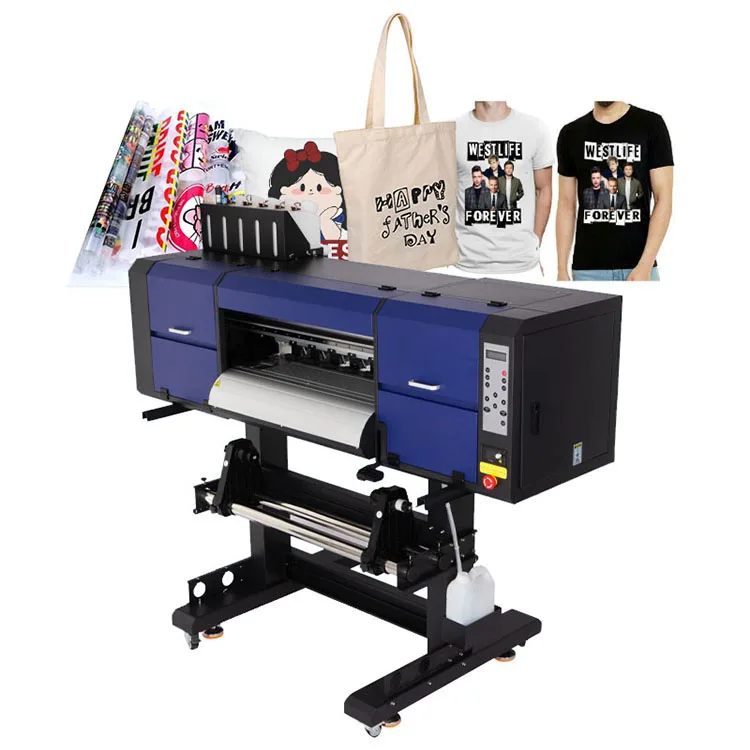 Fast Speed I 3200 4720 Printing Machine 24 In 24Inch 60cm Roll DTF Film Printer With 4 I3200 Head