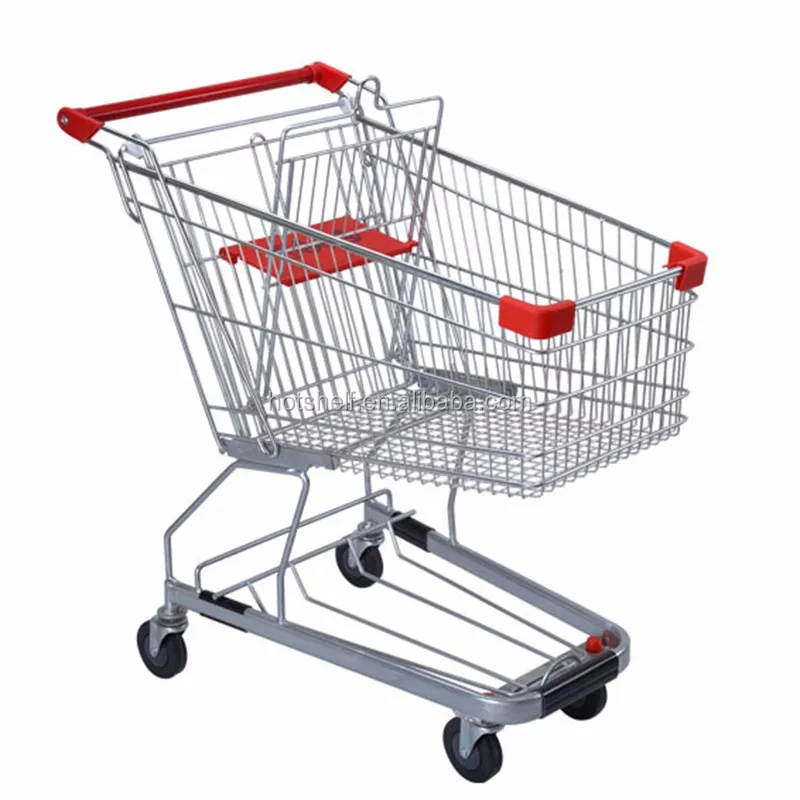 German style supermarket shopping cart trolley