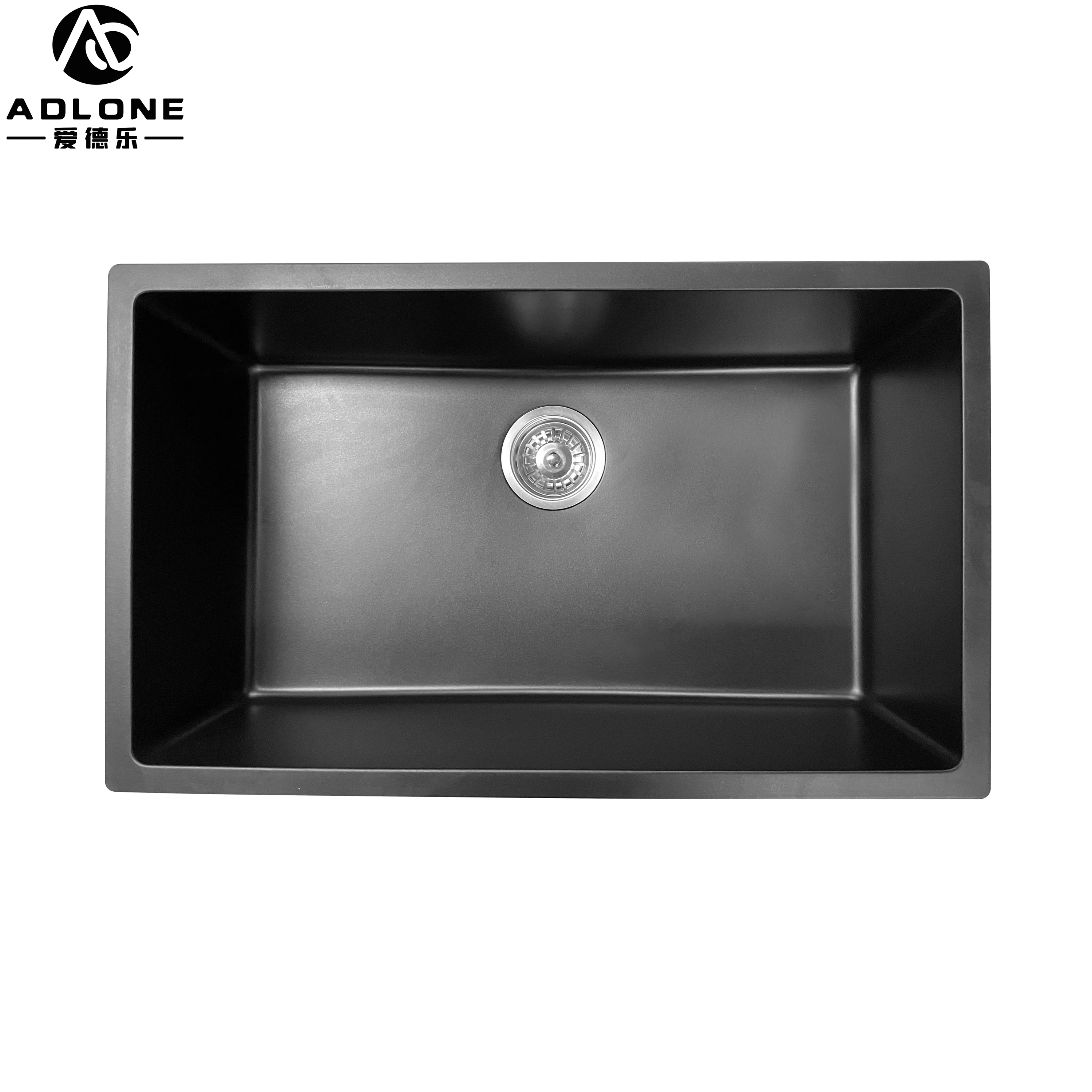 Customized handmade quartz sink marble luxury composite white quartz kitchen sinks