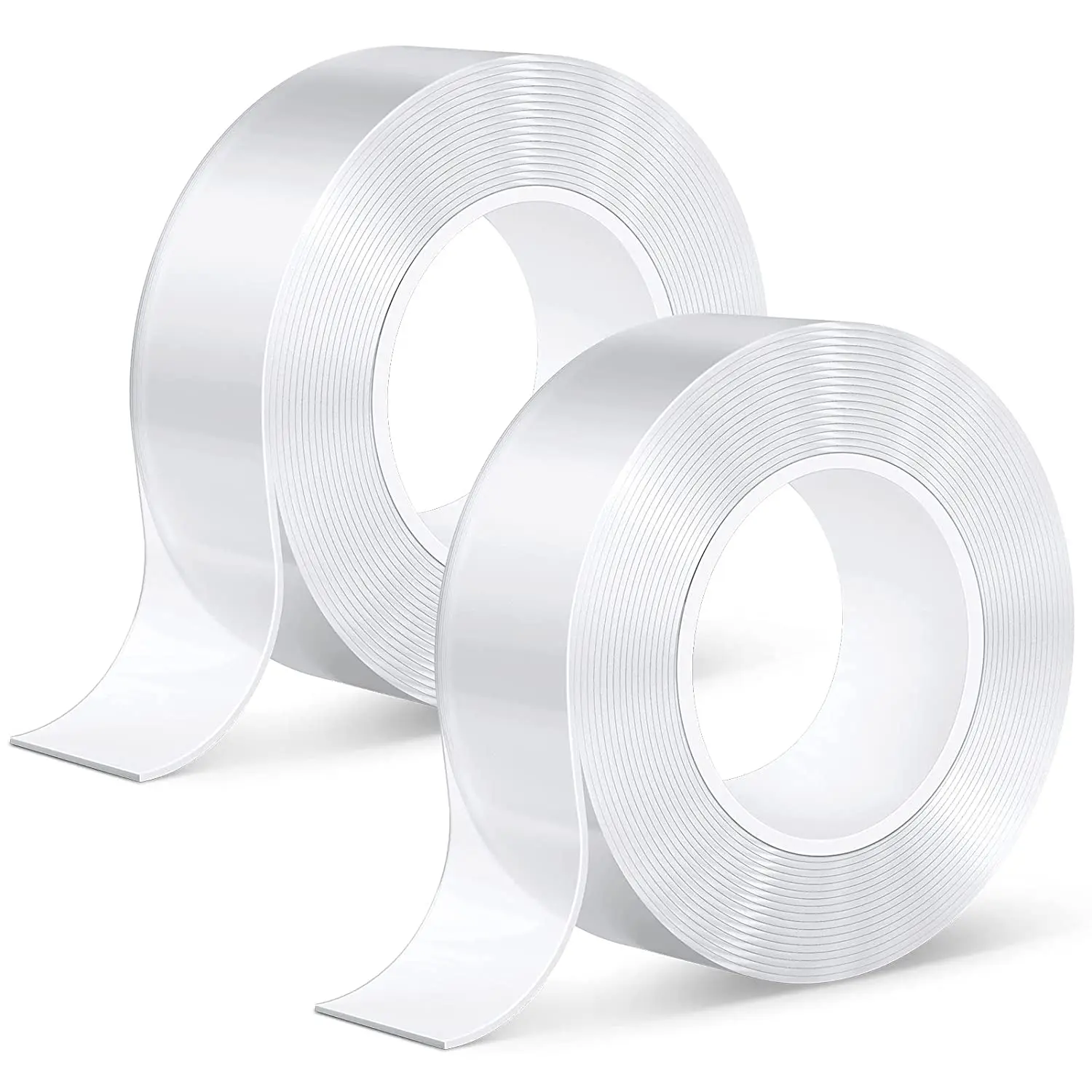 5m Golden Supplier Washable Cheap Good Price Reusable Heavy Duty Transparent Double Sided Adhesive Nano Tape