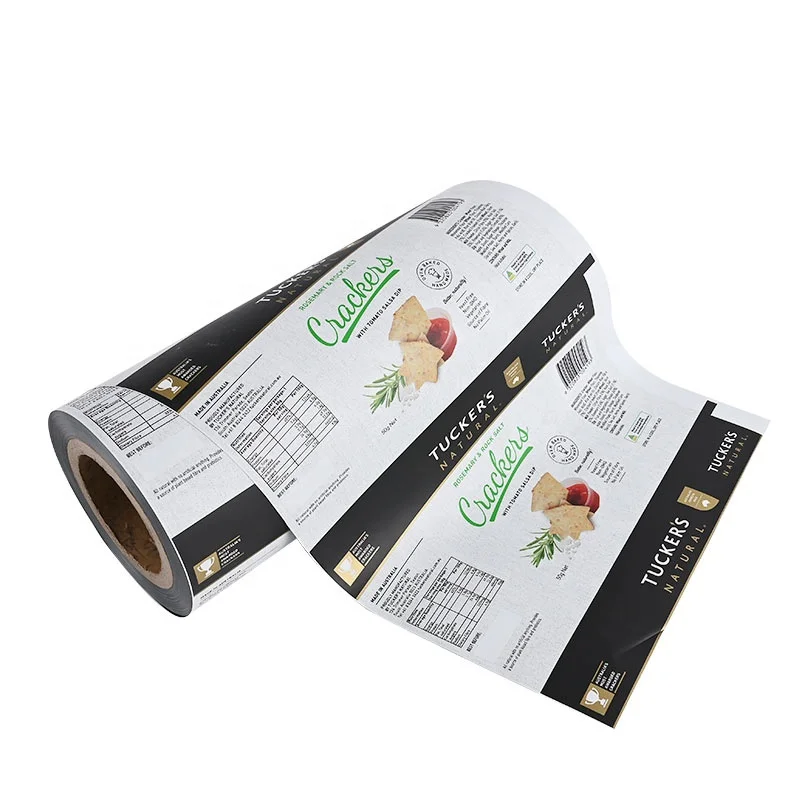 Printing  Food Grade Clear Plastic Film Roll For Packaging Plastic Cup Sealing Roll Film