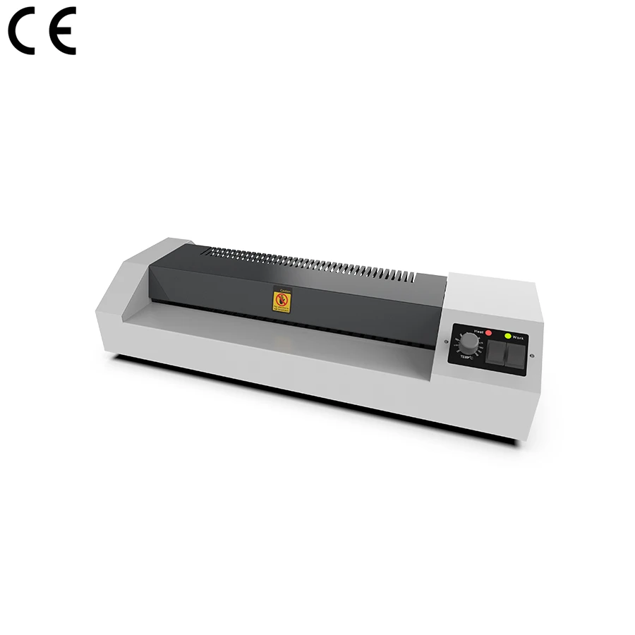 Office Hot and Cold Laminator Machine for A3 Document Photo Roll Laminator A3 Laminating Machine