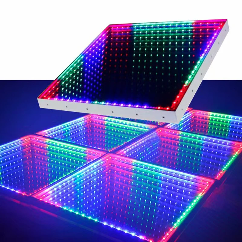 HT интерактивный профессиональный стол 3d СВЕТОДИОДНЫЙ танцпол магнитные панели для свадьбы ночного клуба светящийся
