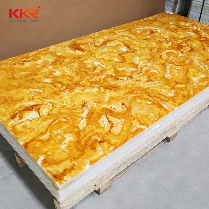 Kkr фабрика, оптовая продажа, оникс, полупрозрачная полиэфирная смола, цены, твердые поверхностные листы