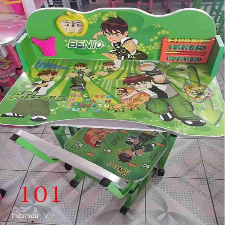 new kids study table cheap wood kids home furniture