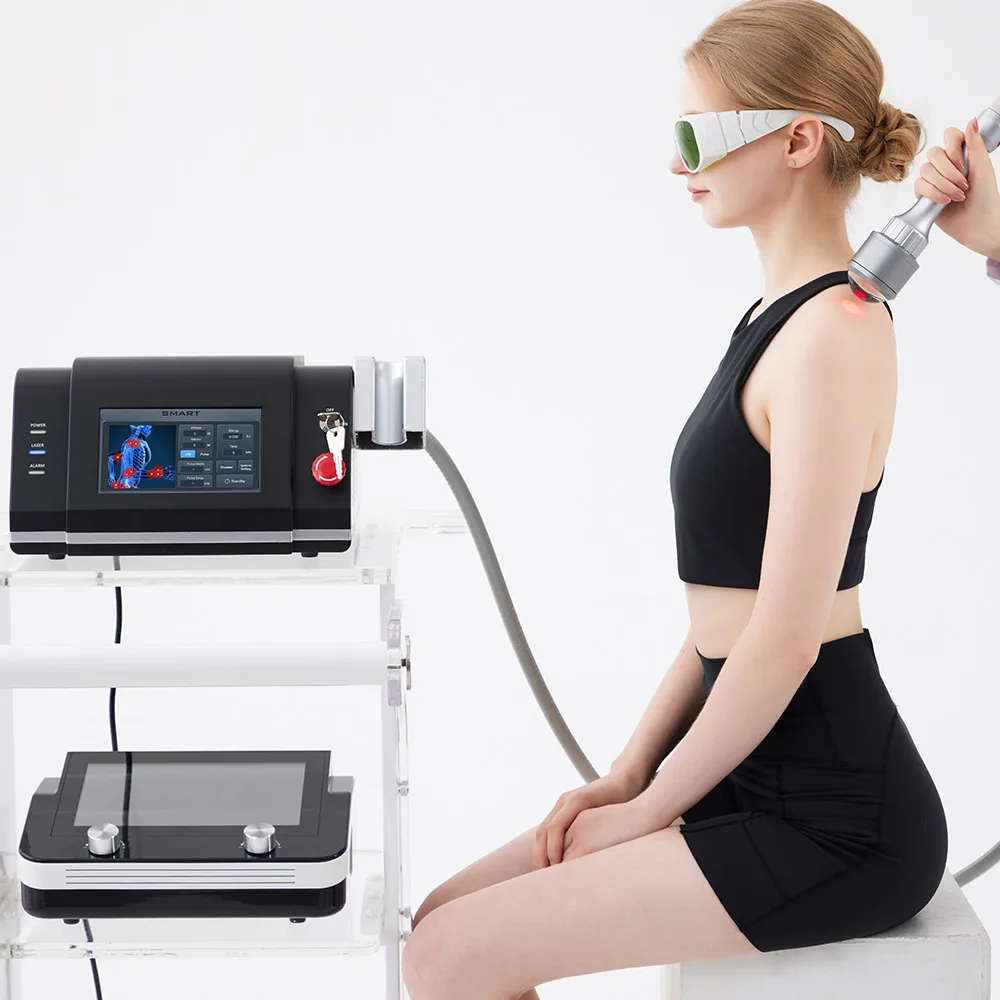 Physical Therapy Laser Deep Tissue 810nm 980nm Laser Physiotherapy Device For Wrist Pain Relief Rehabilitation