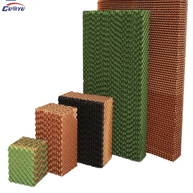 High quality evaporative cooling pads for cooling factories greenhouses farms livestock farms