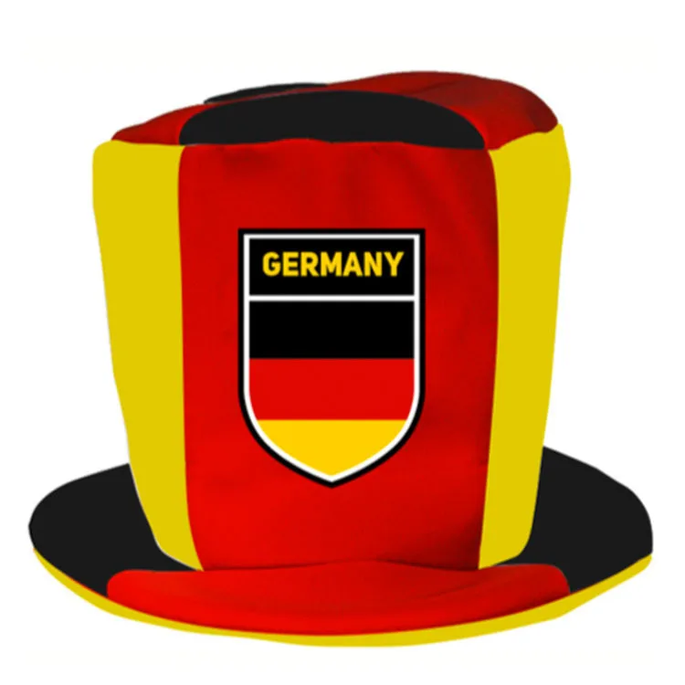 Custom USA Football Fans Cheering Hat Crazy Carnival Soccer Party American Hat with Country Flag