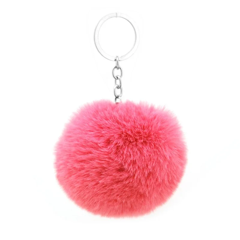 Hairball Pompones Ormosia Women Bag Charms Tassel Bohemian Decoration Pendants Accessories Keychain For Bag