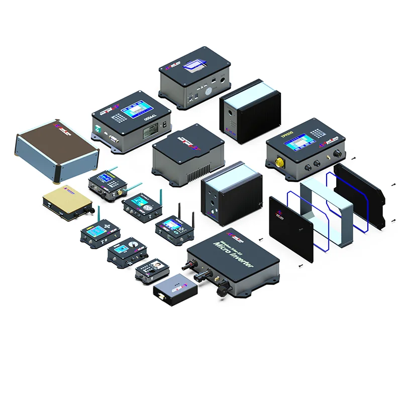 Customized metal aluminum extruded Junction Box power bank case various electronic instrument icnc machining service